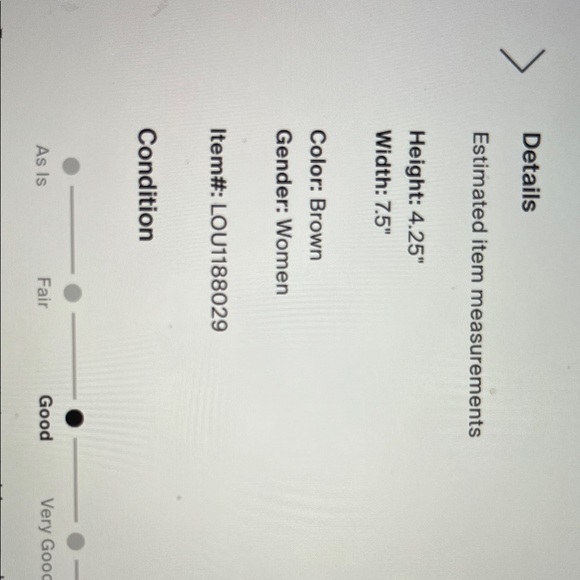 Louis Vuitton Brown Monogram Clutch - Picture 6 of 7